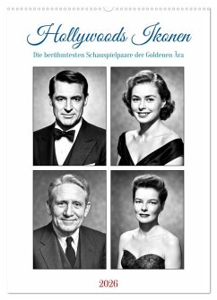 Cover Hollywoods Ikonen (Wandkalender 2026 DIN A2 hoch), CALVENDO Monatskalender