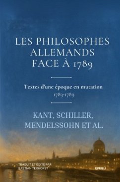 Cover Les Philosophes allemands face à 1789