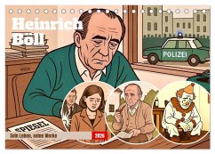 Cover Heinrich Böll (Tischkalender 2026 DIN A5 quer), CALVENDO Monatskalender