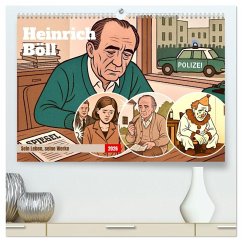 Cover Heinrich Böll (hochwertiger Premium Wandkalender 2026 DIN A2 quer), Kunstdruck in Hochglanz
