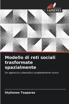 Cover Modello di reti sociali trasformate spazialmente