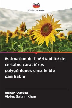 Estimation de l'héritabilité de certains caractères polygéniques chez le blé panifiable - Saleem, Babar; Khan, Abdus Salam