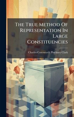 Cover The True Method Of Representation In Large Constituencies