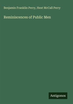 Cover Reminiscences of Public Men