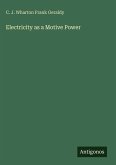 Electricity as a Motive Power