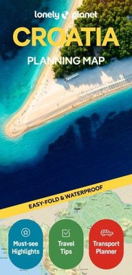 Cover Lonely Planet Croatia Planning Map