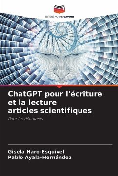 ChatGPT pour l'écriture et la lecture articles scientifiques Cover ChatGPT pour l'écriture et la lecture articles scientifiques