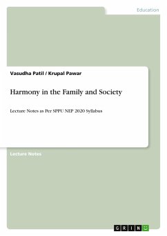 Harmony in the Family and Society