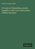 El conde de Villamediana, estudio biográfico-crítico con varias poesías inéditas del mismo