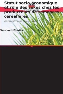 Cover Statut socio-économique et rôle des sexes chez les producteurs de semences céréalières