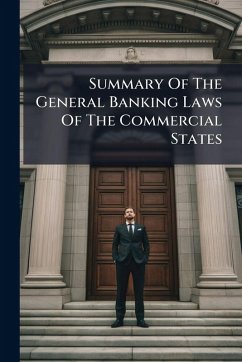 Cover Summary Of The General Banking Laws Of The Commercial States