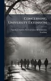 Concerning University Extension