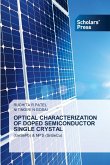 OPTICAL CHARACTERIZATION OF DOPED SEMICONDUCTOR SINGLE CRYSTAL OPTICAL CHARACTERIZATION OF DOPED SEMICONDUCTOR SINGLE CRYSTAL