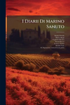 Cover I Diarii Di Marino Sanuto