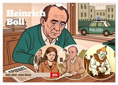 Cover Heinrich Böll (Wandkalender 2026 DIN A4 quer), CALVENDO Monatskalender