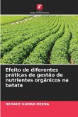 Efeito de diferentes práticas de gestão de nutrientes orgânicos na batata