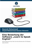 Eine Bewertung der Software "Learn to Speak English" Eine Bewertung der Software "Learn to Speak English"
