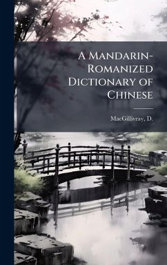 Cover A Mandarin-Romanized Dictionary of Chinese