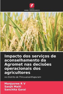 Cover Impacto dos serviços de aconselhamento da Agromet nas decisões operacionais dos agricultores