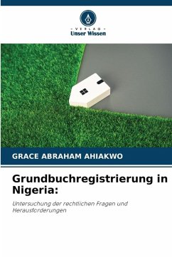 Cover Grundbuchregistrierung in Nigeria: