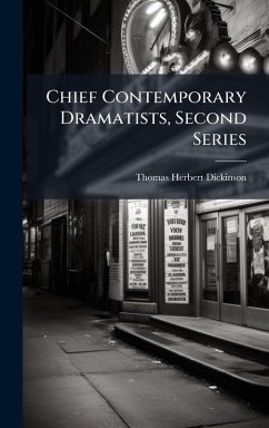 Cover Chief Contemporary Dramatists, Second Series