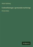 Undersökningar i germanisk mythologi