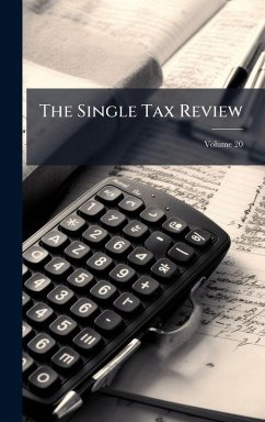 The Single Tax Review Cover The Single Tax Review