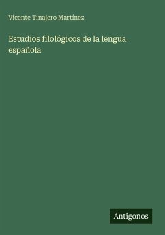 Cover Estudios filológicos de la lengua española