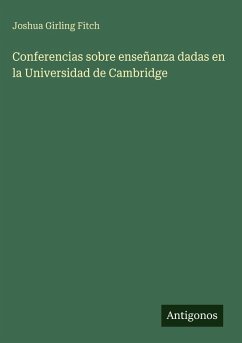 Cover Conferencias sobre enseñanza dadas en la Universidad de Cambridge