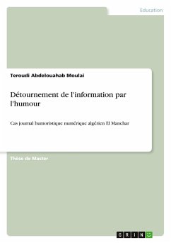 Cover Détournement de l'information par l'humour