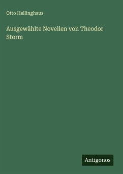 Ausgewählte Novellen von Theodor Storm - Hellinghaus, Otto