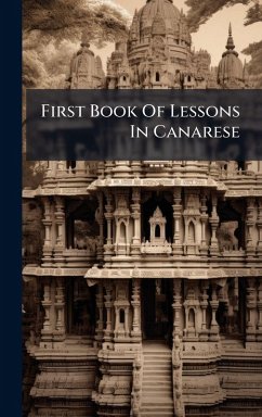 Cover First Book Of Lessons In Canarese