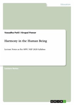 Harmony in the Human Being