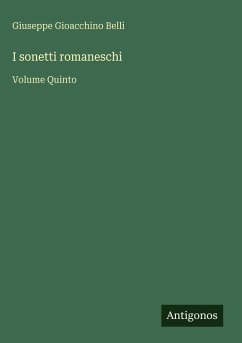 Cover I sonetti romaneschi