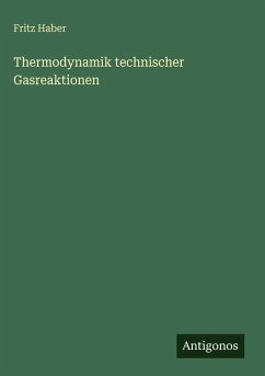 Cover Thermodynamik technischer Gasreaktionen