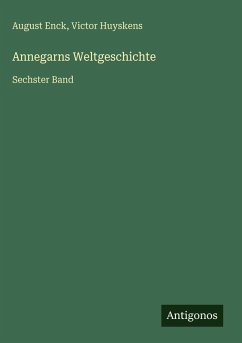 Cover Annegarns Weltgeschichte