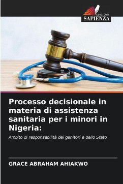 Cover Processo decisionale in materia di assistenza sanitaria per i minori in Nigeria: