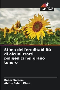Cover Stima dell'ereditabilità di alcuni tratti poligenici nel grano tenero