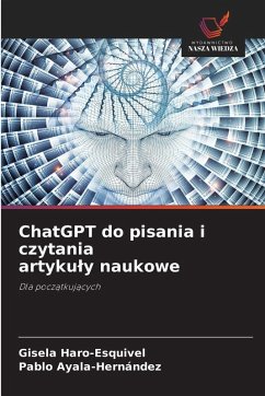 ChatGPT do pisania i czytania artyku¿y naukowe Cover ChatGPT do pisania i czytania artyku¿y naukowe