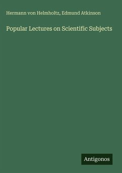 Cover Popular Lectures on Scientific Subjects