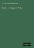 Studies of Neglected Texts