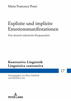 Cover Explizite und implizite Emotionsmanifestationen