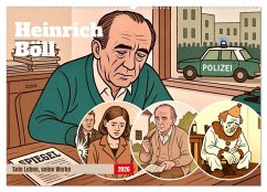 Cover Heinrich Böll (Wandkalender 2026 DIN A2 quer), CALVENDO Monatskalender