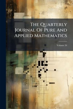 Cover The Quarterly Journal Of Pure And Applied Mathematics