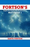 Fortson's Kapitel Für Kapitel Bibelkommentare: Matthäus 1 (eBook, ePUB) Fortson's Kapitel Für Kapitel Bibelkommentare: Matthäus 1 (eBook, ePUB)