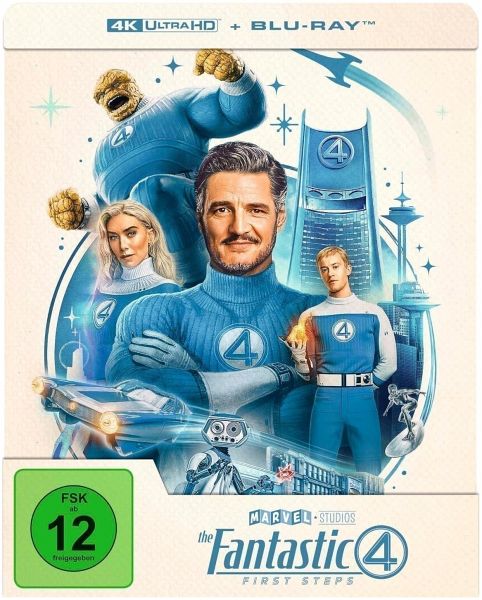The Fantastic Four: First Steps Uhd+Bd (Lim. Steel The Fantastic Four: First Steps Uhd+Bd (Lim. Steel