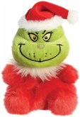 Aurora 15591 - Palm Pals Santa Grinch, Plüschfigur, 13 cm