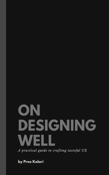 On Designing Well (eBook, ePUB)