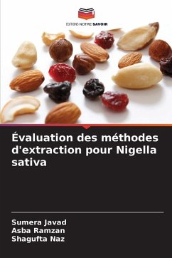 Cover Évaluation des méthodes d'extraction pour Nigella sativa