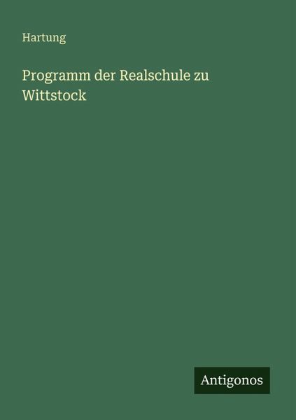 Programm der Realschule zu Wittstock Programm der Realschule zu Wittstock